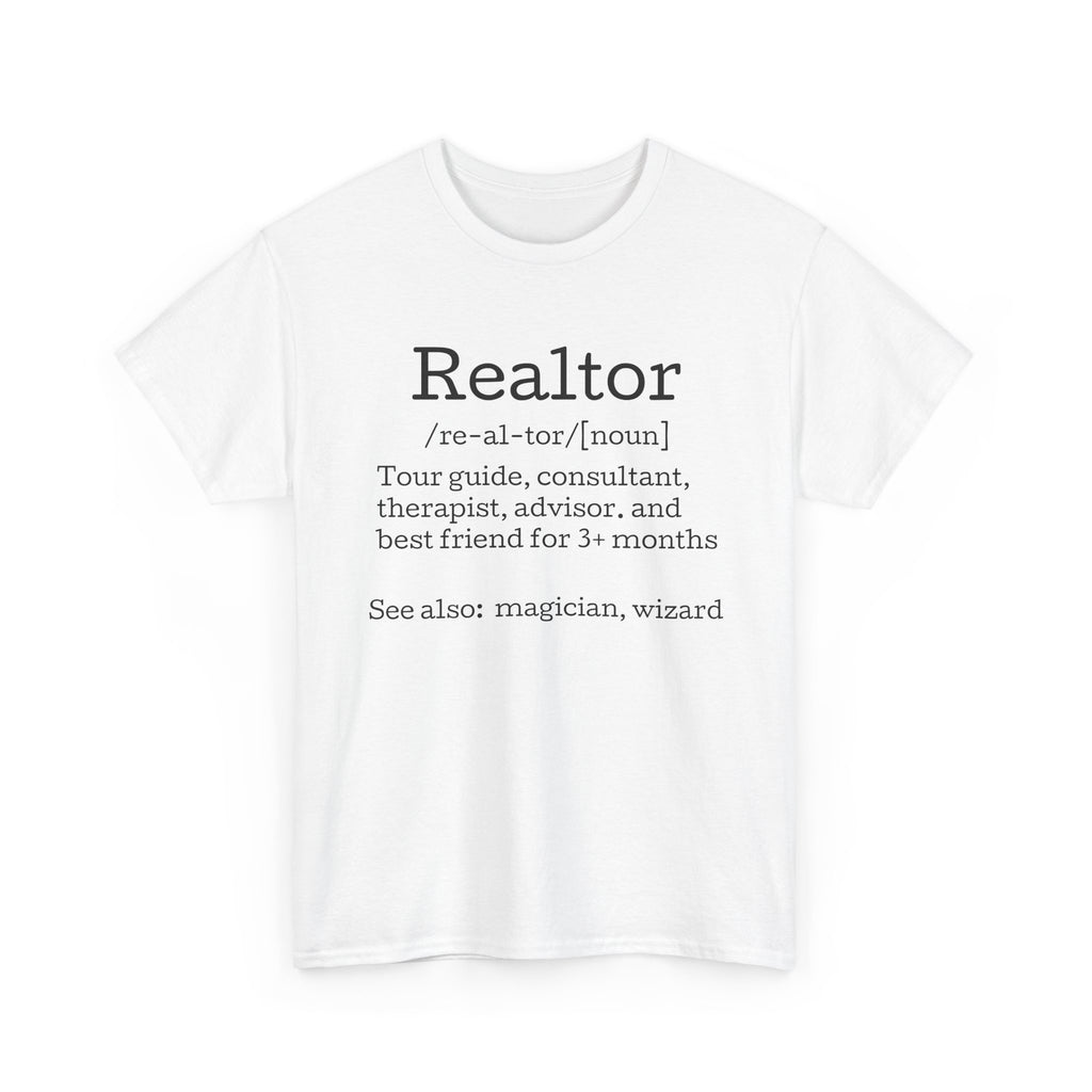 Funny Realtor Definition Unisex Tee
