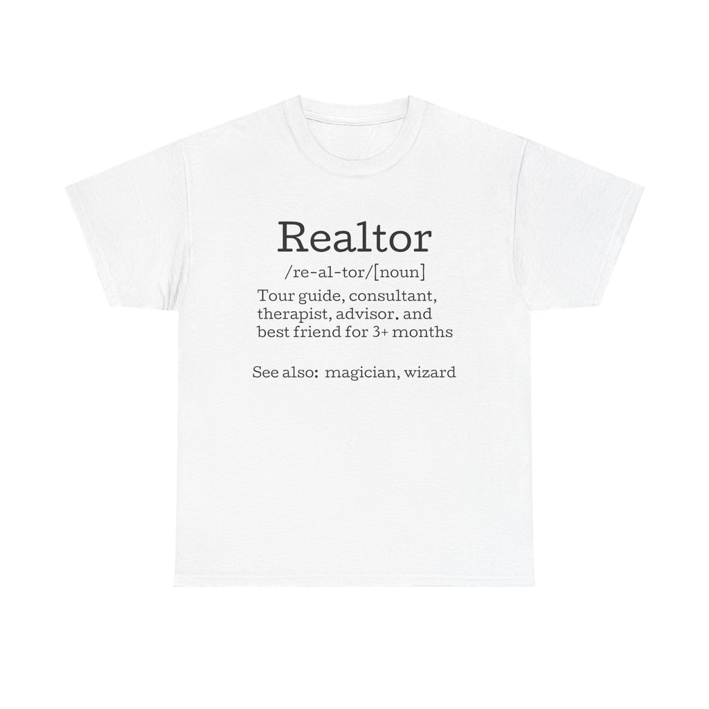 Funny Realtor Definition Unisex Tee
